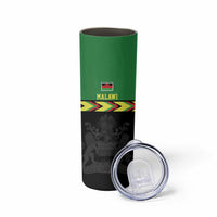 Malawi Cricket Custom Skinny Tumbler Malawi Chevron Pattern - Wonder Print Shop