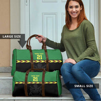 Malawi Cricket Custom Travel Bag Malawi Chevron Pattern - Wonder Print Shop