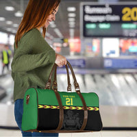 Malawi Cricket Custom Travel Bag Malawi Chevron Pattern - Wonder Print Shop