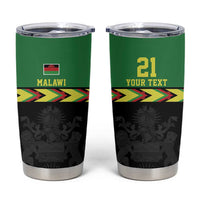 Malawi Cricket Custom Tumbler Cup Malawi Chevron Pattern - Wonder Print Shop
