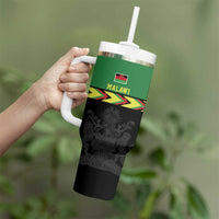 Malawi Cricket Custom Tumbler With Handle Malawi Chevron Pattern - Wonder Print Shop
