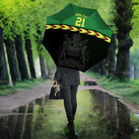 Malawi Cricket Custom Umbrella Malawi Chevron Pattern - Wonder Print Shop