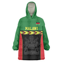 Malawi Cricket Custom Wearable Blanket Hoodie Malawi Chevron Pattern - Wonder Print Shop