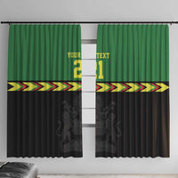 Malawi Cricket Custom Window Curtain Malawi Chevron Pattern - Wonder Print Shop