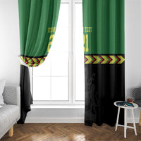 Malawi Cricket Custom Window Curtain Malawi Chevron Pattern - Wonder Print Shop