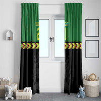 Malawi Cricket Custom Window Curtain Malawi Chevron Pattern - Wonder Print Shop