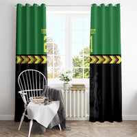 Malawi Cricket Custom Window Curtain Malawi Chevron Pattern - Wonder Print Shop