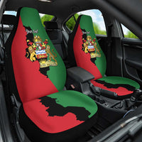 Malawi Flag Map Car Seat Cover Simple Malawi Emblem Coat of Arms - Wonder Print Shop