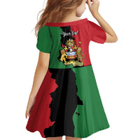 Malawi Flag Map Family Matching Mermaid Dress and Hawaiian Shirt Simple Malawi Emblem Coat of Arms - Wonder Print Shop