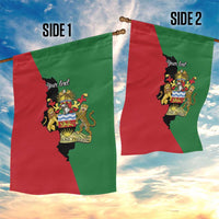 Malawi Flag Map Garden Flag Simple Malawi Emblem Coat of Arms - Wonder Print Shop