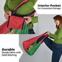 Malawi Flag Map Grocery Bag Simple Malawi Emblem Coat of Arms - Wonder Print Shop