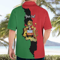 Malawi Flag Map Hawaiian Shirt Simple Malawi Emblem Coat of Arms - Wonder Print Shop