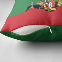 Malawi Flag Map Pillow Cover Simple Malawi Emblem Coat of Arms - Wonder Print Shop