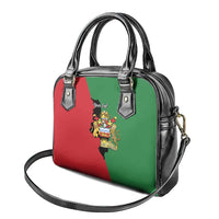 Malawi Flag Map Shoulder Handbag Simple Malawi Emblem Coat of Arms - Wonder Print Shop