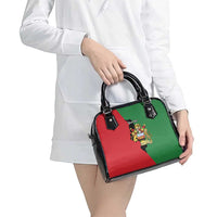 Malawi Flag Map Shoulder Handbag Simple Malawi Emblem Coat of Arms - Wonder Print Shop