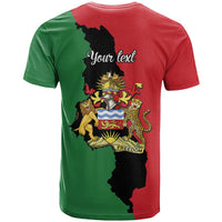 Malawi Flag Map T Shirt Simple Malawi Emblem Coat of Arms - Wonder Print Shop