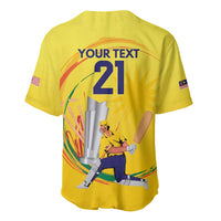Custom Cricket Malaysia East Asia-Pacific Baseball Jersey Malaysia Road to Glory - Wonder Print Shop