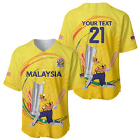Custom Cricket Malaysia East Asia-Pacific Baseball Jersey Malaysia Road to Glory - Wonder Print Shop