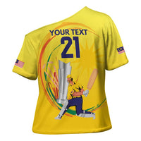 Custom Cricket Malaysia East Asia-Pacific Cross Shoulder Shirt Malaysia Road to Glory - Wonder Print Shop