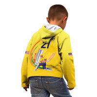 Custom Cricket Malaysia East Asia-Pacific Kid Hoodie Malaysia Road to Glory - Wonder Print Shop