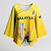 Custom Cricket Malaysia East Asia-Pacific Kimono Sleeve Blouse Malaysia Road to Glory - Wonder Print Shop