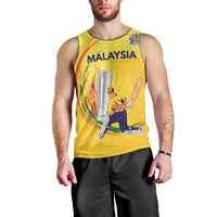 Custom Cricket Malaysia East Asia-Pacific Men Tank Top Malaysia Road to Glory - Wonder Print Shop