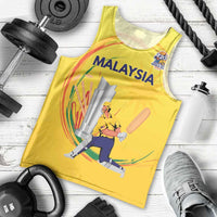 Custom Cricket Malaysia East Asia-Pacific Men Tank Top Malaysia Road to Glory - Wonder Print Shop