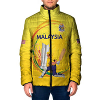 Custom Cricket Malaysia East Asia-Pacific Padded Jacket Malaysia Road to Glory - Wonder Print Shop