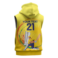 Custom Cricket Malaysia East Asia-Pacific Sleeveless Hoodie Malaysia Road to Glory - Wonder Print Shop