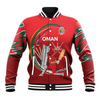 Custom Cricket Oman East Asia-Pacific Baseball Jacket Oman Home Victory Spirit - Wonder Print Shop
