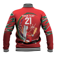 Custom Cricket Oman East Asia-Pacific Baseball Jacket Oman Home Victory Spirit - Wonder Print Shop