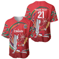 Custom Cricket Oman East Asia-Pacific Baseball Jersey Oman Home Victory Spirit - Wonder Print Shop
