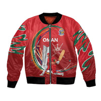 Custom Cricket Oman East Asia-Pacific Bomber Jacket Oman Home Victory Spirit - Wonder Print Shop