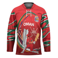 Custom Cricket Oman East Asia-Pacific Hockey Jersey Oman Home Victory Spirit - Wonder Print Shop