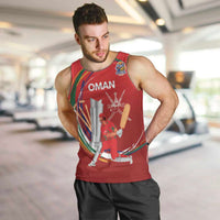 Custom Cricket Oman East Asia-Pacific Men Tank Top Oman Home Victory Spirit - Wonder Print Shop