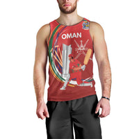Custom Cricket Oman East Asia-Pacific Men Tank Top Oman Home Victory Spirit - Wonder Print Shop