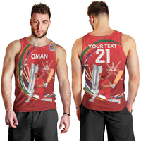 Custom Cricket Oman East Asia-Pacific Men Tank Top Oman Home Victory Spirit - Wonder Print Shop