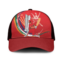 Cricket Oman East Asia-Pacific Mesh Trucker Cap Oman Home Victory Spirit - Wonder Print Shop
