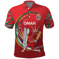Custom Cricket Oman East Asia-Pacific Polo Shirt Oman Home Victory Spirit - Wonder Print Shop