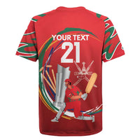Custom Cricket Oman East Asia-Pacific Rugby Jersey Oman Home Victory Spirit - Wonder Print Shop