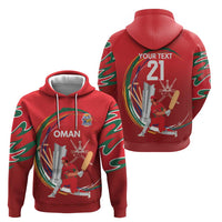Custom Cricket Oman East Asia-Pacific Zip Hoodie Oman Home Victory Spirit - Wonder Print Shop