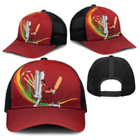 Cricket Qatar East Asia-Pacific Baseball Net Cap Qatar Boundary to Victory - Wonder Print Shop