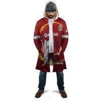 Custom Cricket Qatar East Asia-Pacific Cloak Qatar Boundary to Victory - Wonder Print Shop