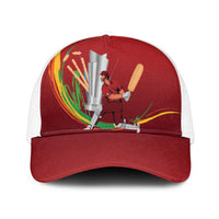 Cricket Qatar East Asia-Pacific Mesh Trucker Cap Qatar Boundary to Victory - Wonder Print Shop