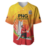 Custom Cricket PNG East Asia-Pacific Baseball Jersey Papua New Guinea Rise to Power - Wonder Print Shop