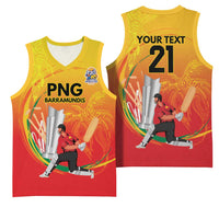 Custom Cricket PNG East Asia-Pacific Basketball Jersey Papua New Guinea Rise to Power - Wonder Print Shop