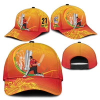 Custom Cricket PNG East Asia-Pacific Classic Cap Papua New Guinea Rise to Power - Wonder Print Shop