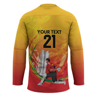 Custom Cricket PNG East Asia-Pacific Hockey Jersey Papua New Guinea Rise to Power - Wonder Print Shop