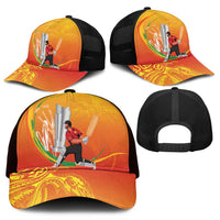 Cricket PNG East Asia-Pacific Mesh Trucker Cap Papua New Guinea Rise to Power - Wonder Print Shop