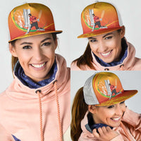 Cricket PNG East Asia-Pacific Mesh Trucker Cap Papua New Guinea Rise to Power - Wonder Print Shop